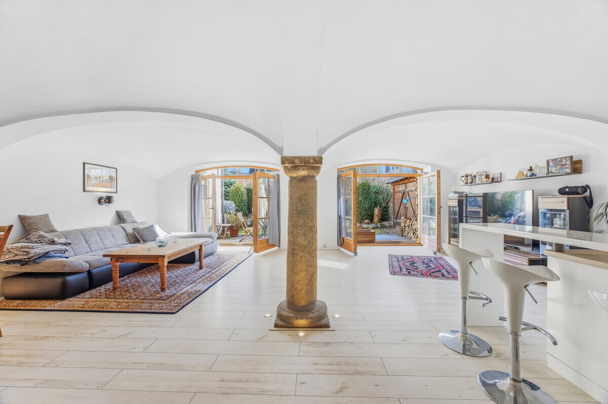 Wohn- und Esszimmer im Erdgeschoß