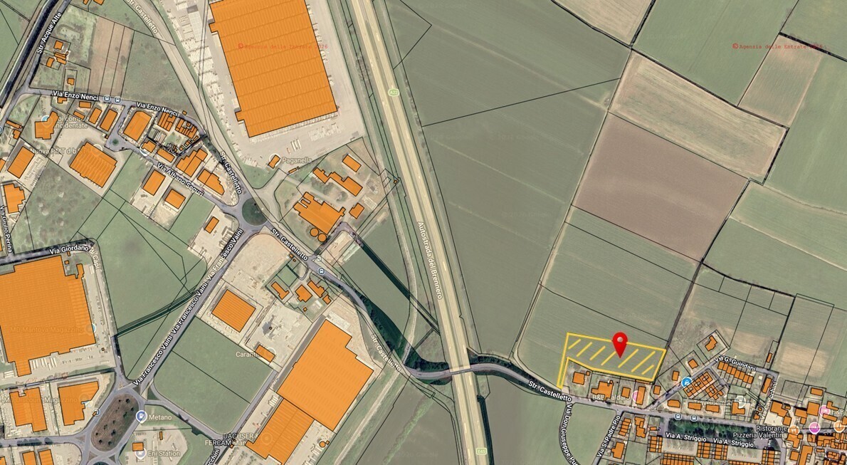 mappa zona Castelletto Borgo 1