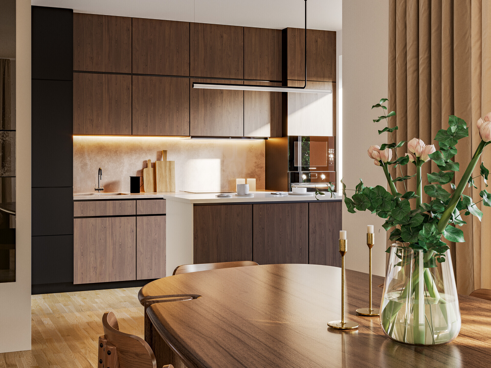 Küche/Esszimmer