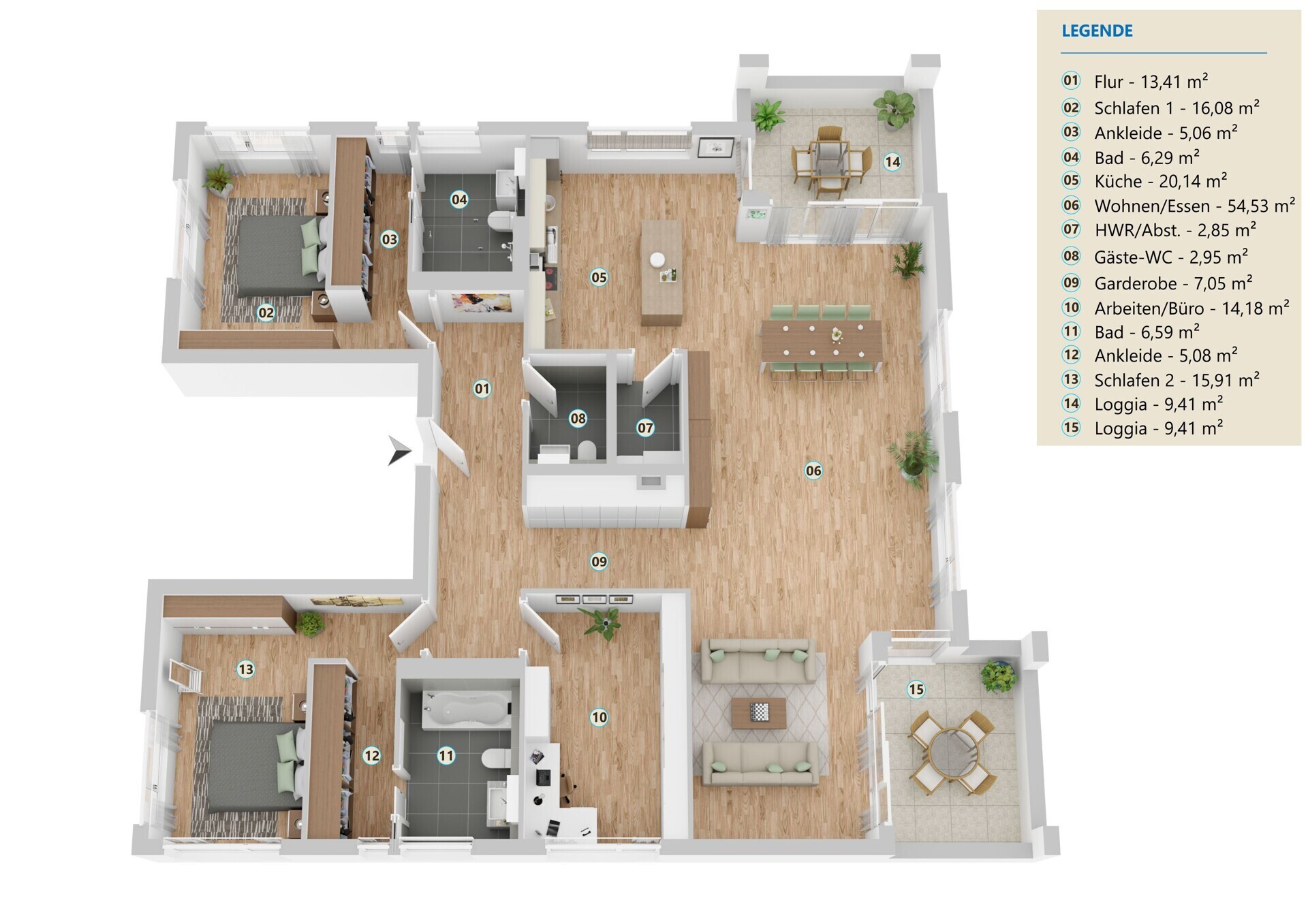 3D Grundriss