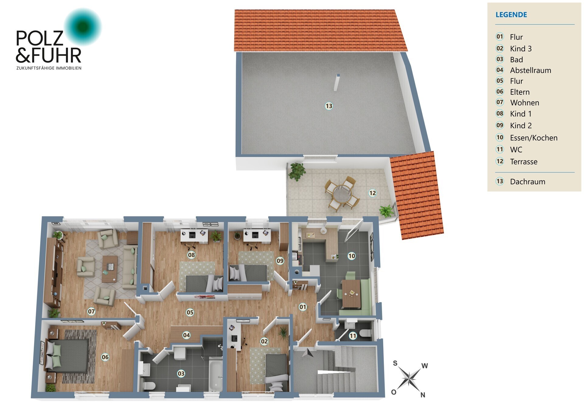 Grundriss Obergeschoss