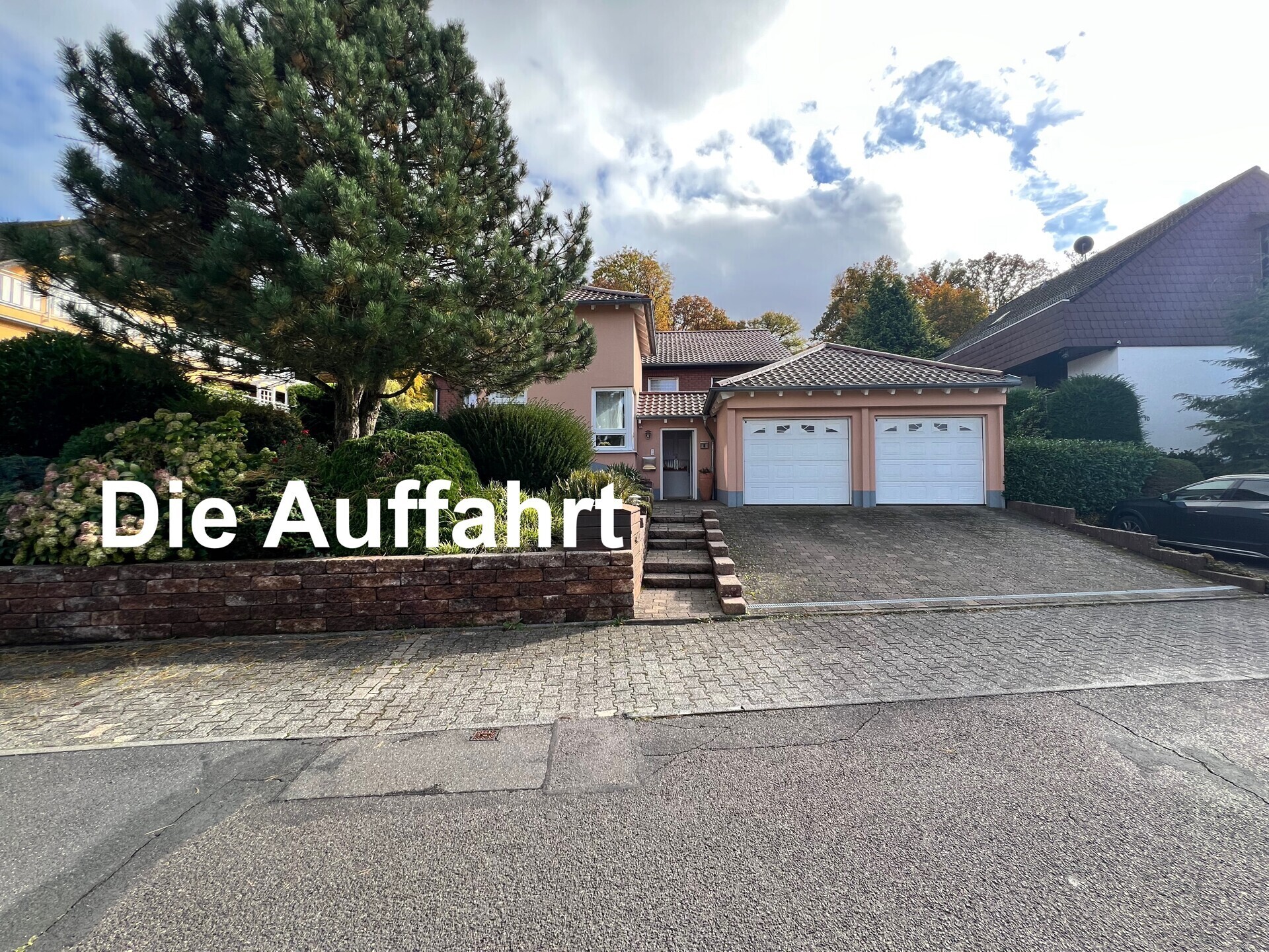 Die Auffahrt
