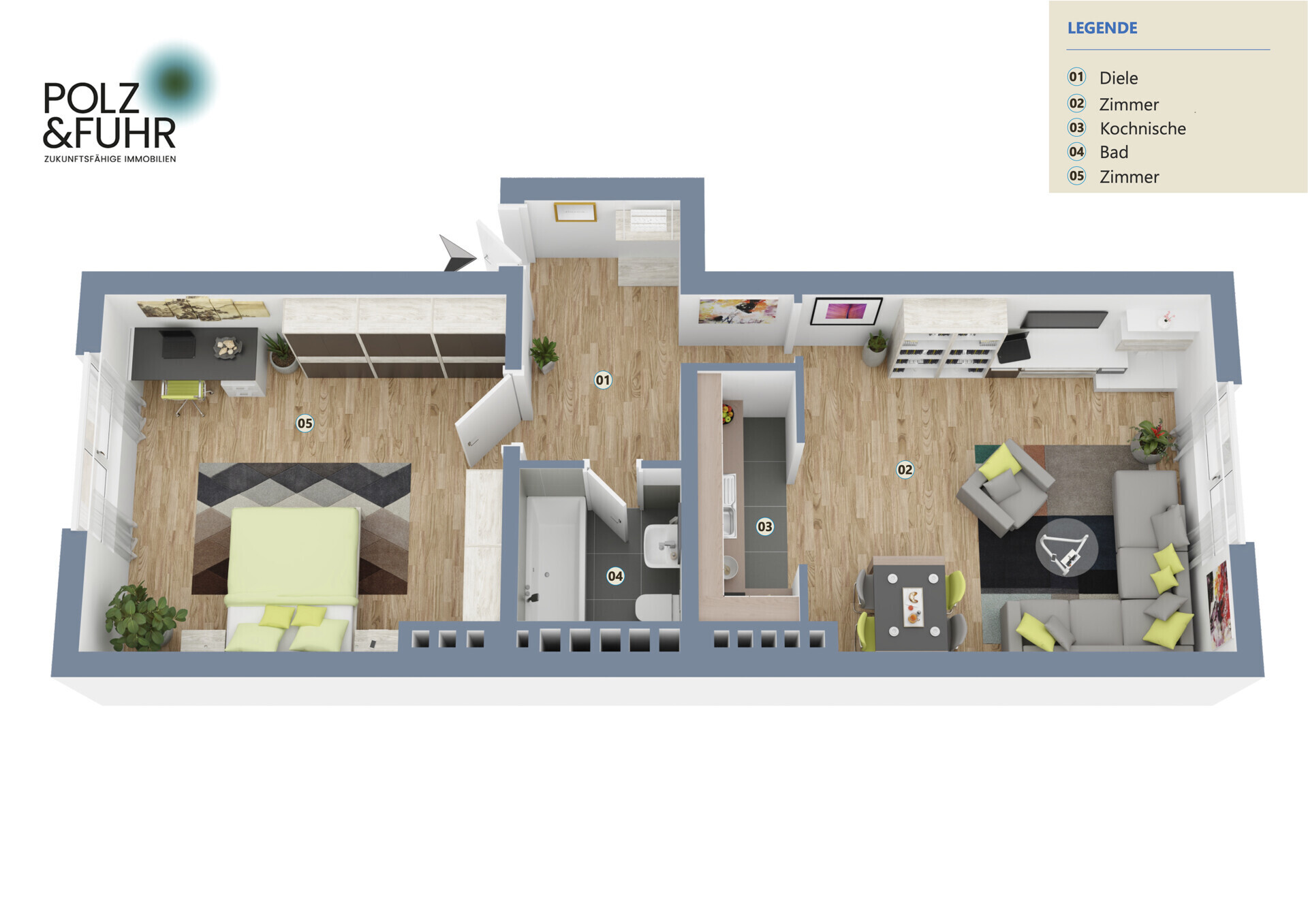 3D-Grundriss