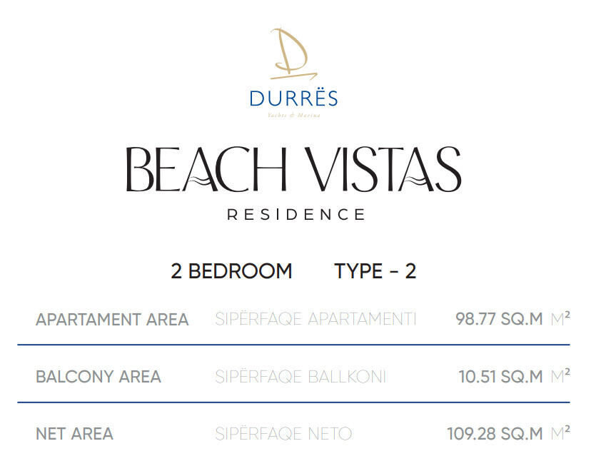 2 Bedroom Type 2 mq.