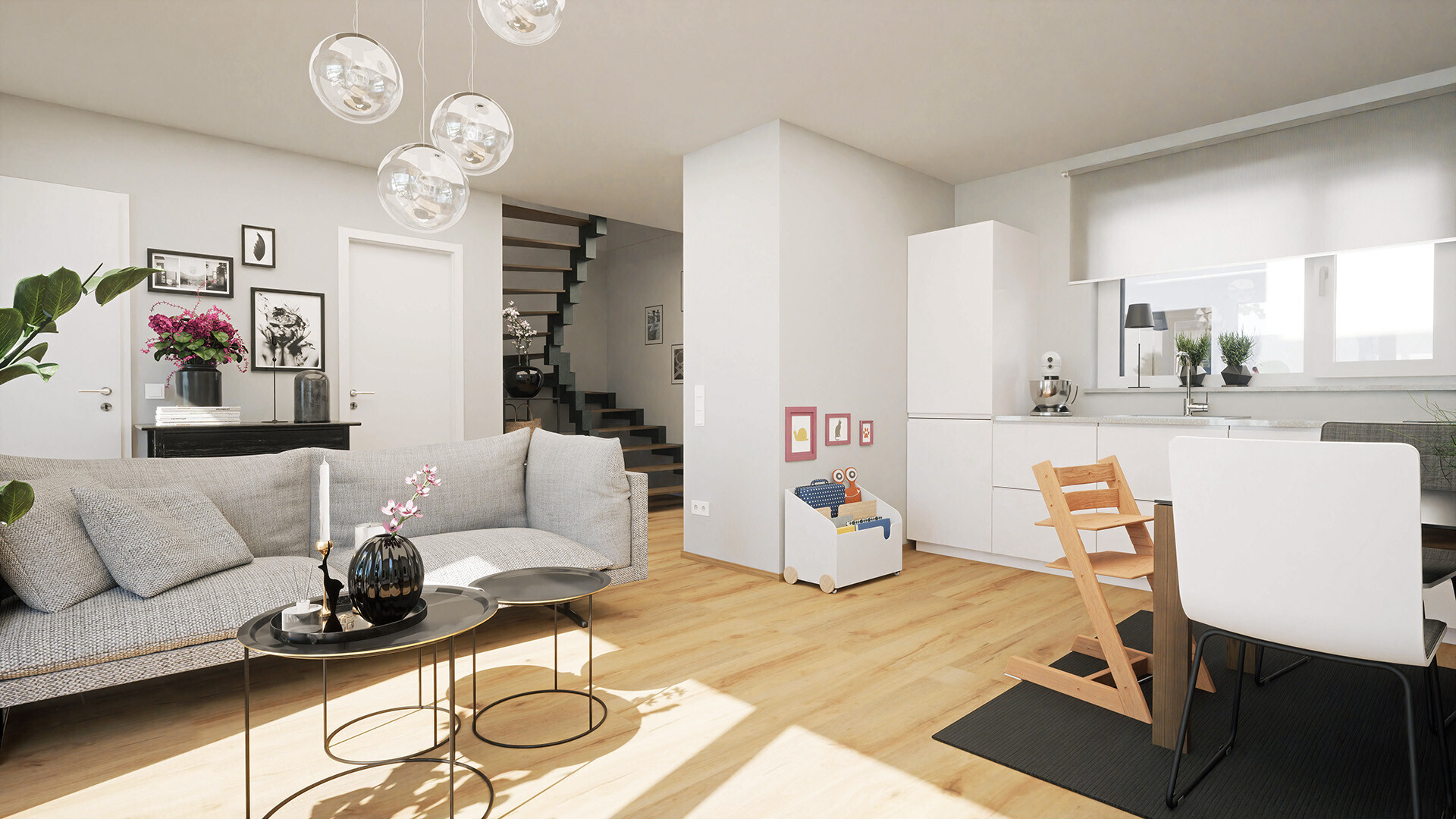 Wohn- und Essbereich