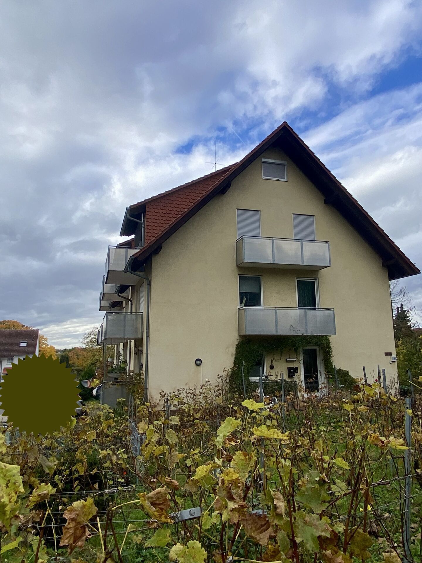 Haus seitlich