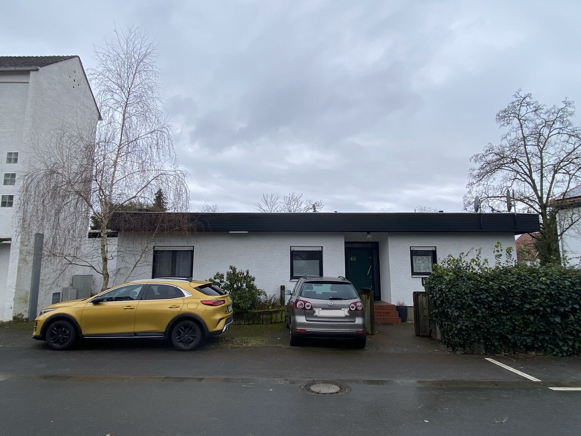 Haus Vorderseite Turm