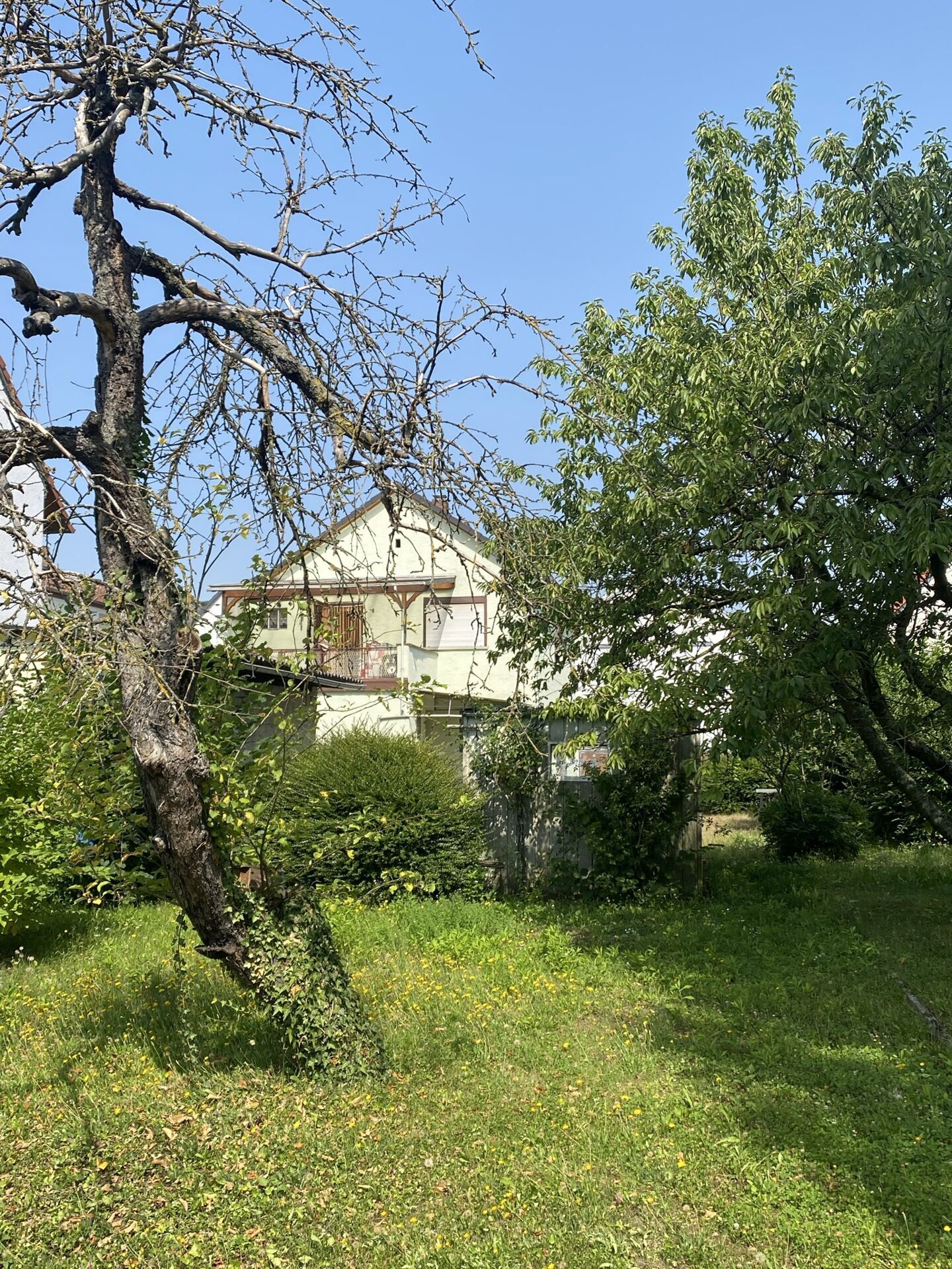 Grundstück  mit Haus
