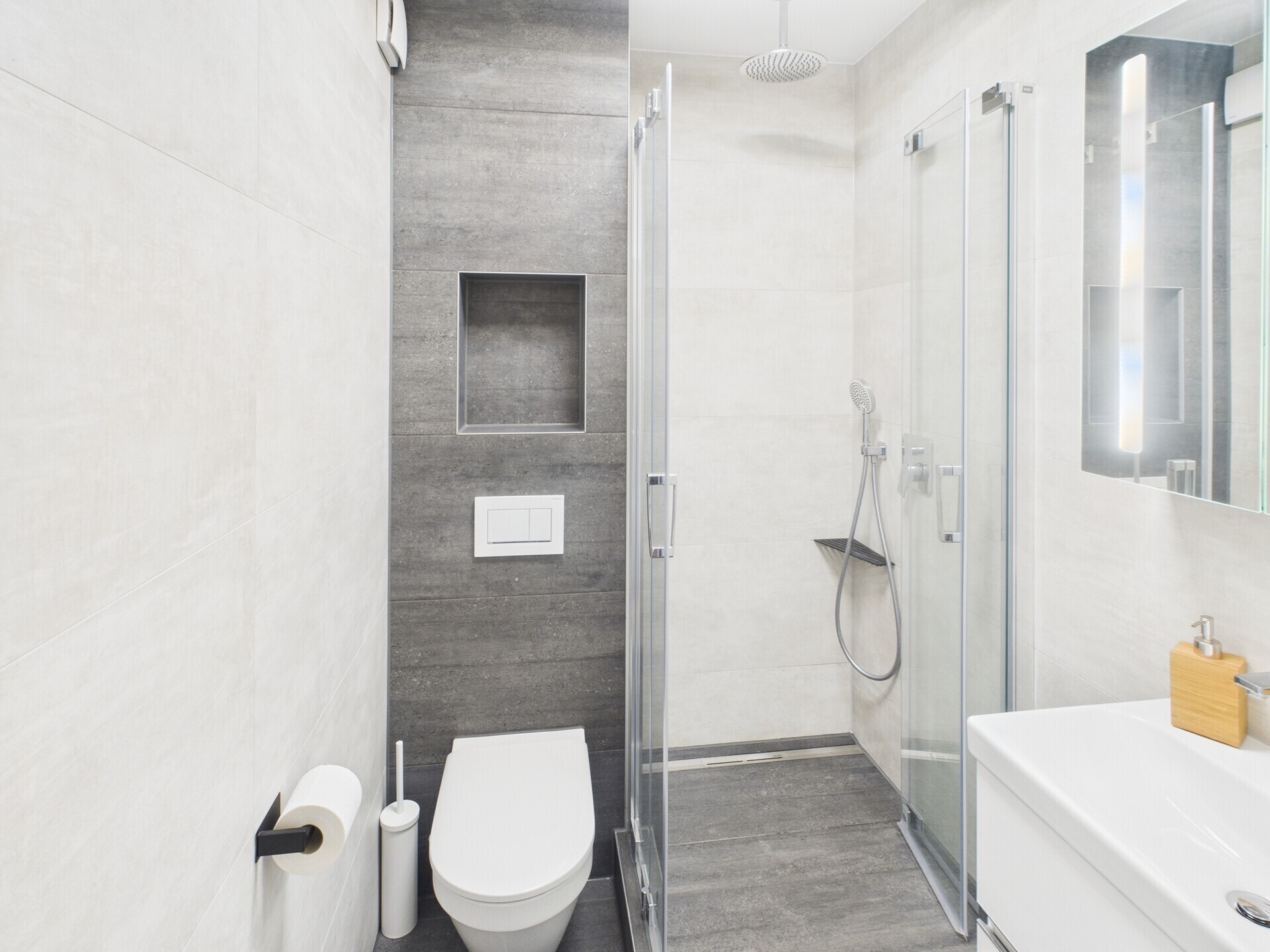 Badezimmer Dachgeschoss