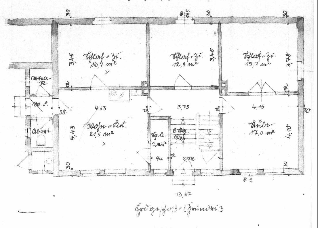 Erdgeschoss - Grundriss b
