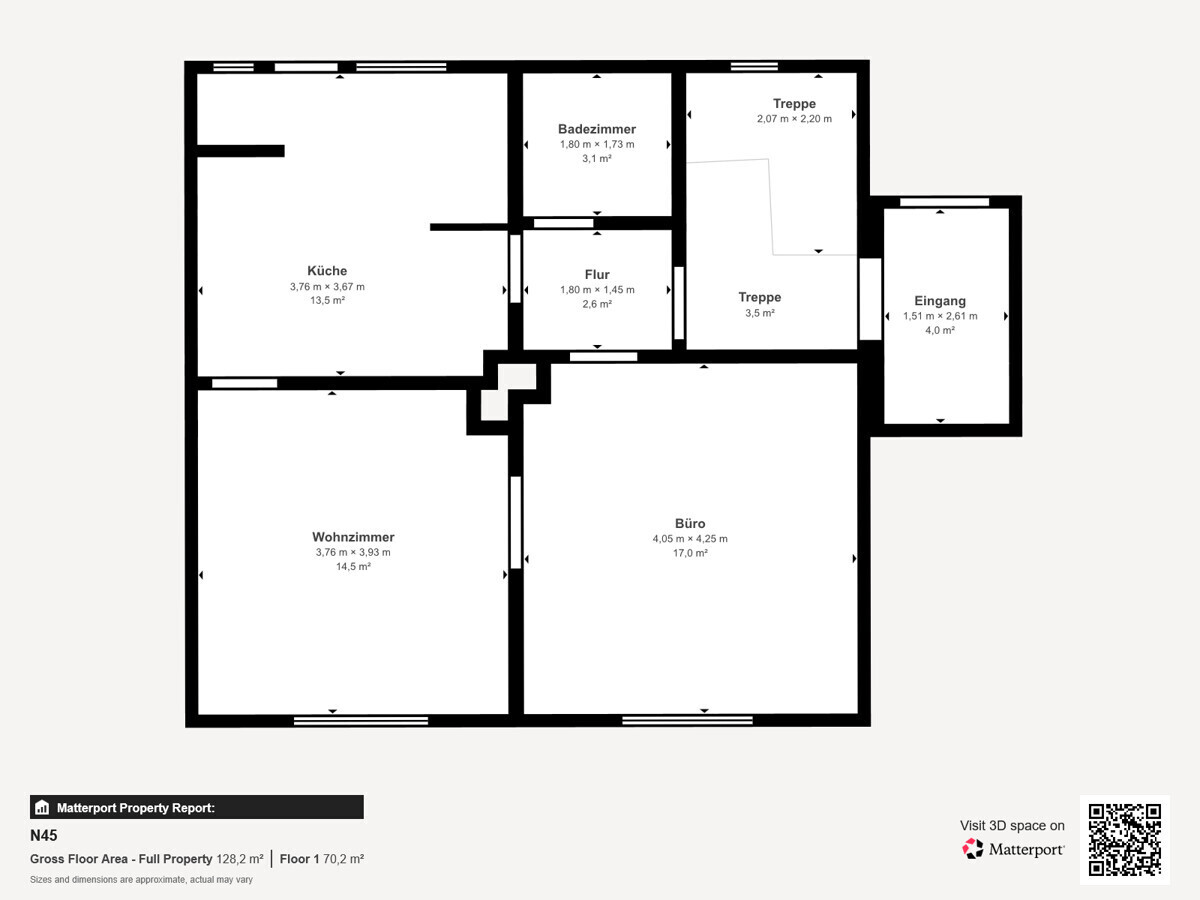 Grundriss EG - NS45 - Vorderhaus