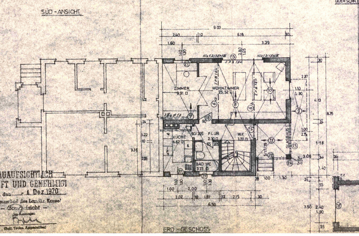 Niester 45,  Grundriss EG