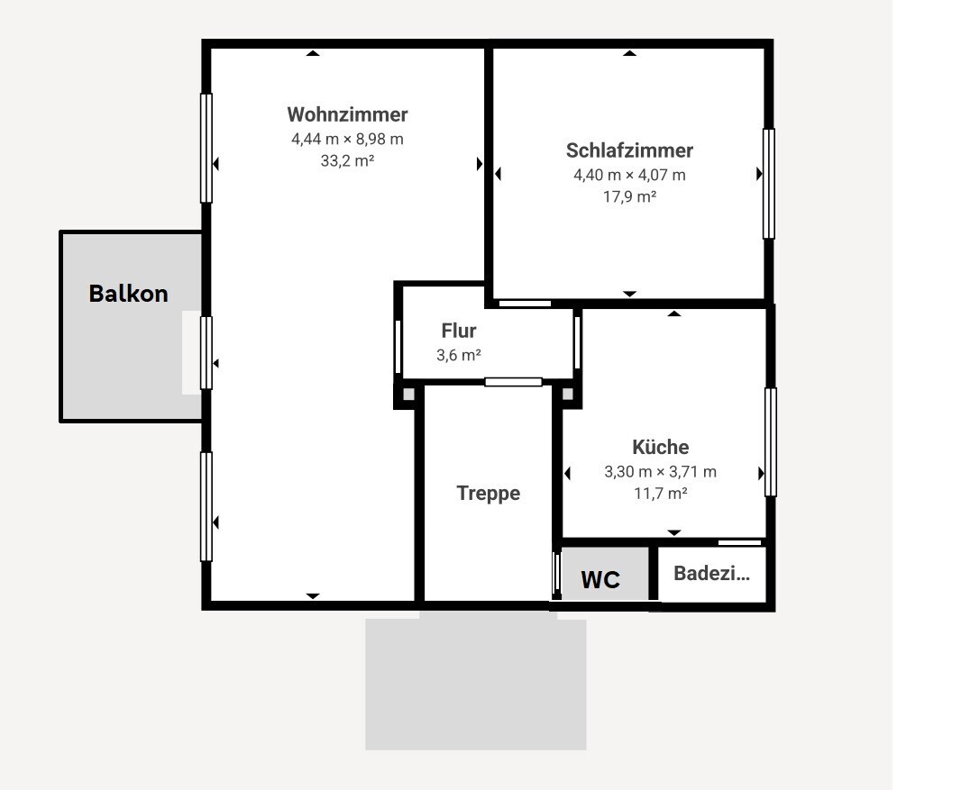 Grundriss OG