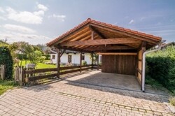 Carport Ostansicht