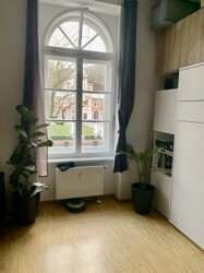 Blick aus der Wohnung