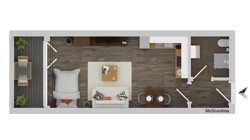 Grundriss Nachbarappartementb504