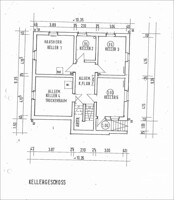 Grundriss Keller
