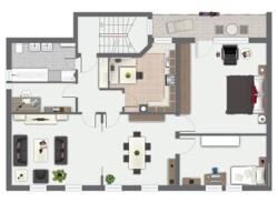 Grundriss 1. Obergeschoss Vorderhaus
