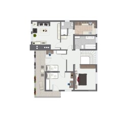 Grundriss Obergschoss