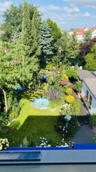 Draufsicht Garten