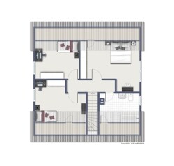 Grundriss Obergeschoss