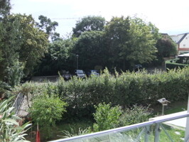 Ausblick Balkon