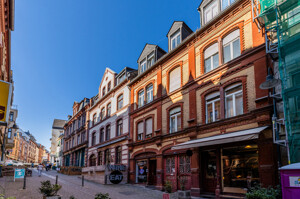 Blick in die Fußgängerzone