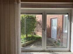 Blick Innenhof EG Schlafzimmer