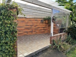 Überdachte Terrasse