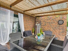 Überdachte Terrasse