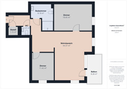 OG - 3-Zimmer Whg.