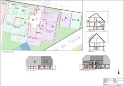 Grundriss + Ansicht Whg. 2