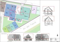 Grundriss + Ansicht Whg. 3