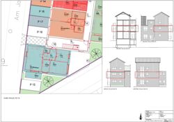 Grundriss + Ansicht Whg. 16