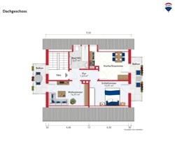 Grundriss Dachgeschoss