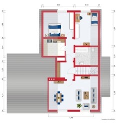 Grundriss Dachgeschoss