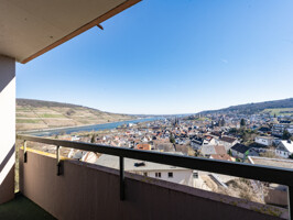 Balkon mit Aussicht