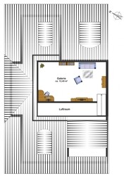 Grundriss Galerie DG