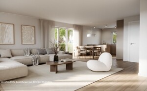 Innenvisualisierung Wohn-/Esszimmer