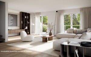 Innenvisualisierung Wohnzimmer