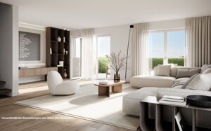 Innenvisualisierung Wohnzimmer