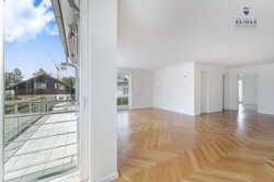 Blick auf den Balkon