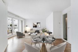 Wohn-/Esszimmer - virtuelles Staging