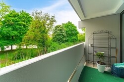 Balkon mit Südausrichtung