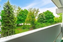 Balkon mit Südausrichtung