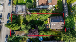 Markierung Grundstück