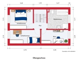 Grundriss Obergeschoss