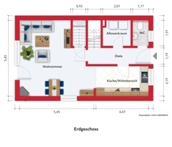 Grundriss Erdgeschoss