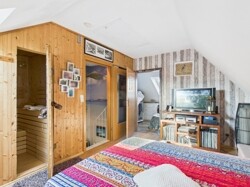Schlafzimmer 3 mit Sauna
