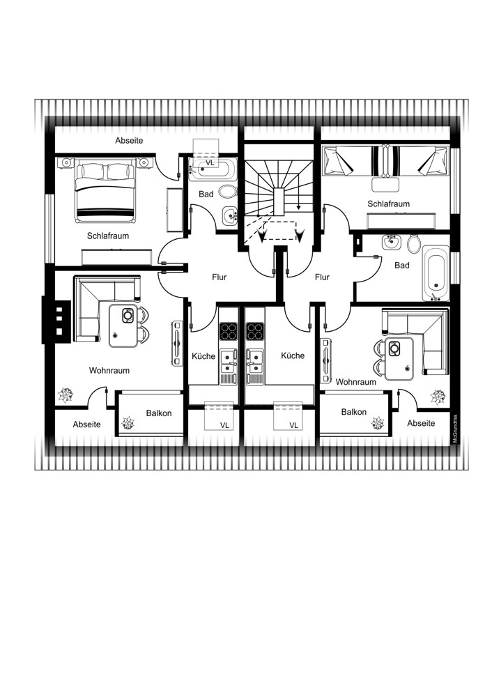 Grundriss DG